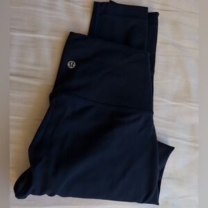 Lululemon Wunder Train Leggings in Navy SIZE 4